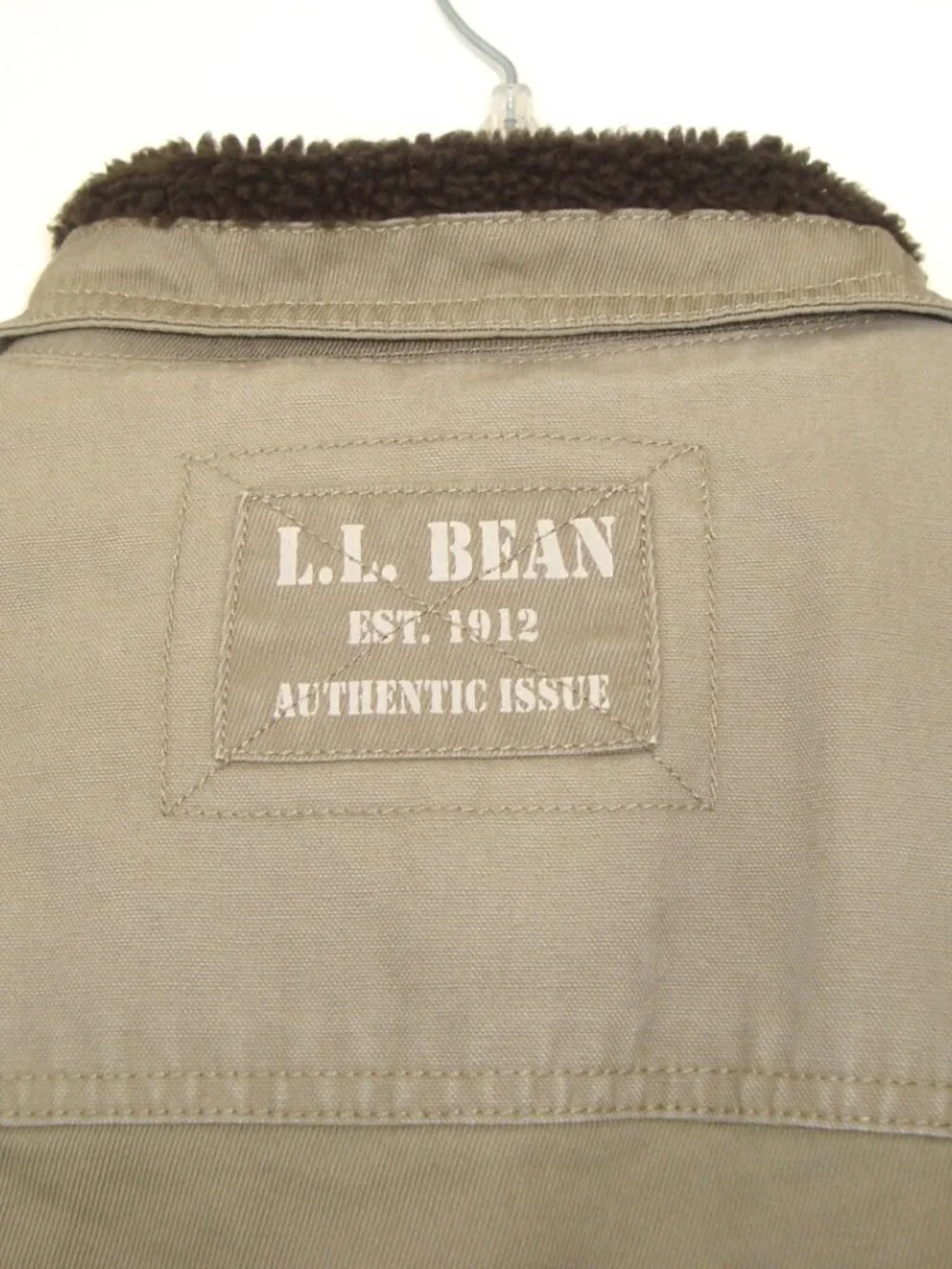 Vintage L.L. Bean Thinsulate Sherpa-Lined Military Field Jacket Gorpcore Hunting